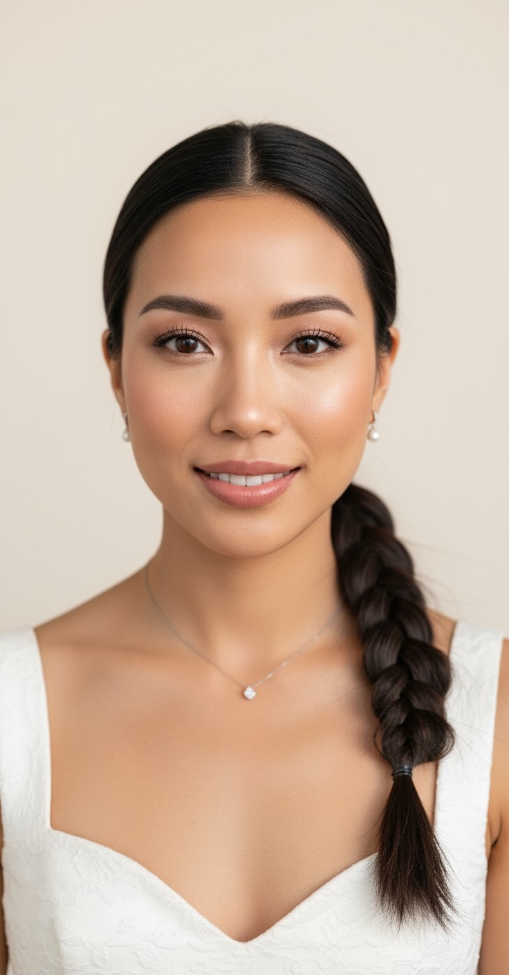 After Braided Ponytail